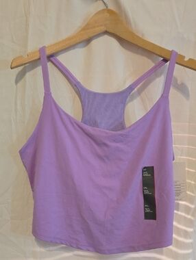 All In Motion | NWT Lavender Racerback Tank – XXL